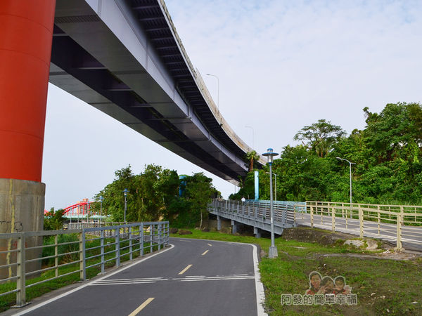 新店溪右岸04-景福租借站-下坡回轉往古亭河濱公園