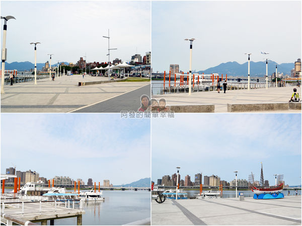 新店溪右岸42-大稻埕廣場風景