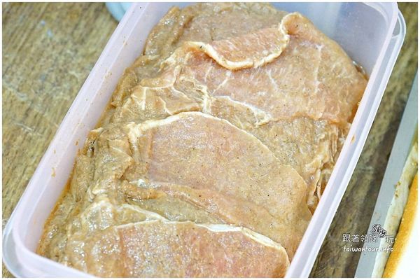 晨吉司漢-大業店：Juicy的肉排蛋土司【晨吉司漢(大業店)】