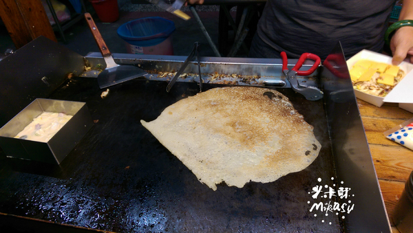日式大阪燒：【高雄/食﹡苓雅】麵糊雙蛋蛋餅超滿足．日式大阪燒