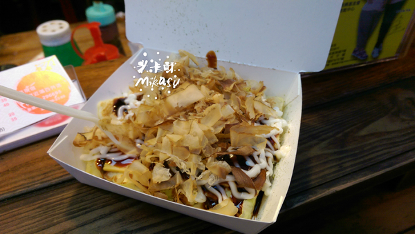 日式大阪燒：【高雄/食﹡苓雅】麵糊雙蛋蛋餅超滿足．日式大阪燒