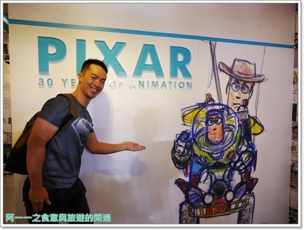 皮克斯三十周年特展：捷運小南門站 皮克斯30周年特展～人氣動畫豐富資料大公開