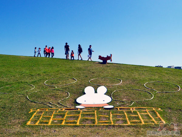 八里-十三行文化公園11-(9)熱氣球區與(10)飛翔區