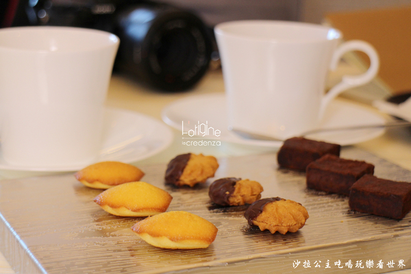 L’origine by La Credenza:南港米其林料理『L’origine by La Credenza』兔肉沙拉/哇沙米燉飯