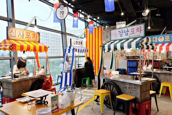 信義區美食韓式料理-魷魚大叔馬車店