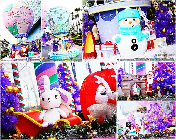 夢時代：【高雄】前鎮區。夢時代《愛．Sharing 2016 Xmas》聖誕佈置搶先看！