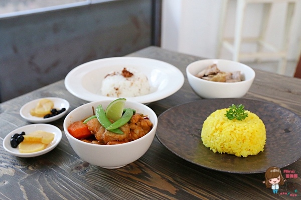 有點品食：【食記】台北市府站 有點品食 信義商圈 有點台復古懷舊咖啡館 台式麻油松阪豬 泰式咖哩雞