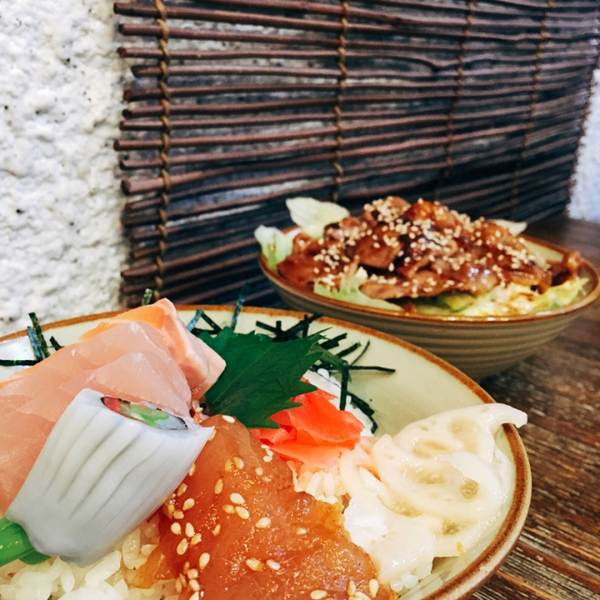 小食憩日式料理：小食憩日式料理｜松山區八德路｜沙拉充滿驚喜