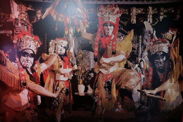 桃園市土地公文化館：【桃園景點】桃園市新景點~土地公文化館/好多種語音導覽跟互動遊戲/親子旅遊好去處/免費提供戲服來唱戲/廟宇建築及熱鬧的慶典活動