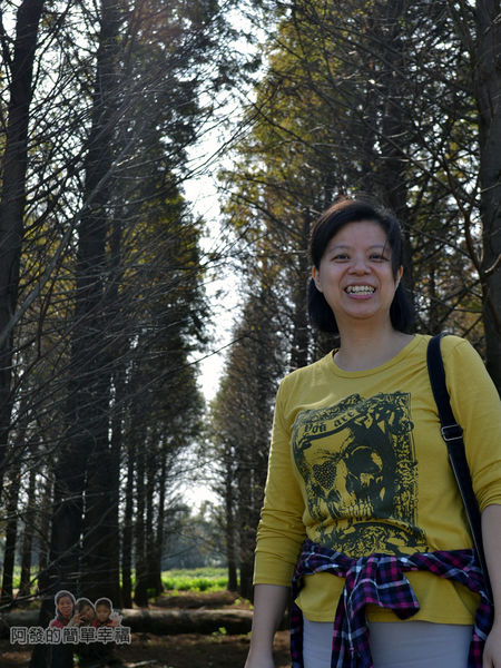 落羽松森林21-十分開心的老婆