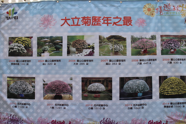 2015士林官邸菊花展：2015士林官邸菊花展『嬉遊秋菊』內含士林、劍潭捷運站週邊美食