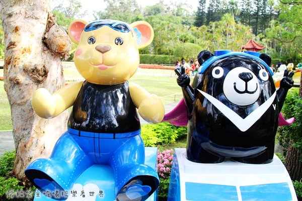 2016樂活熊城市嘉年華：台北免費展覽『2015樂活熊城市嘉年華』士林官邸賞梅/落羽松/士林捷運站