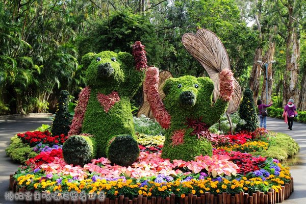 2016樂活熊城市嘉年華：台北免費展覽『2015樂活熊城市嘉年華』士林官邸賞梅/落羽松/士林捷運站