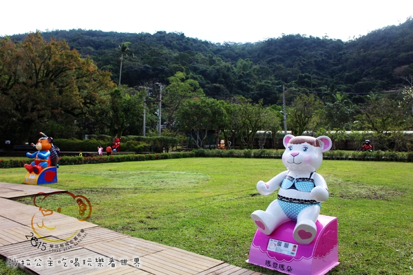 2016樂活熊城市嘉年華：台北免費展覽『2015樂活熊城市嘉年華』士林官邸賞梅/落羽松/士林捷運站