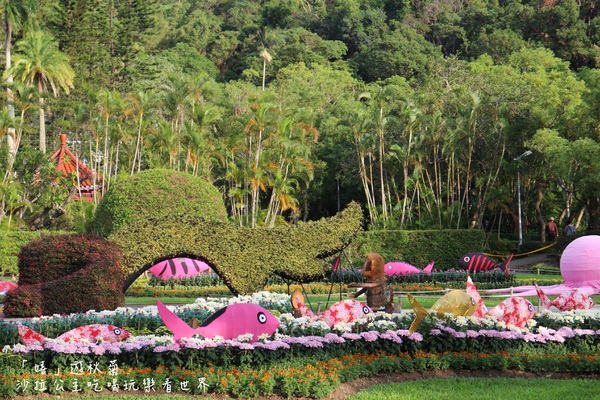 2015士林官邸菊花展：2015士林官邸菊花展『嬉遊秋菊』內含士林、劍潭捷運站週邊美食