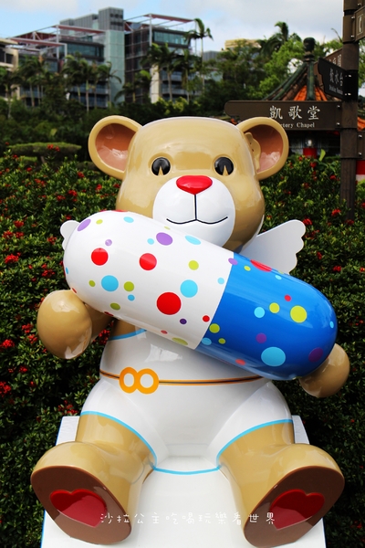 2016樂活熊城市嘉年華：台北免費展覽『2015樂活熊城市嘉年華』士林官邸賞梅/落羽松/士林捷運站