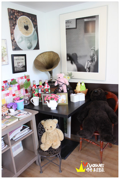 小熊書房：宜蘭冬山｜梅花湖畔旁的寧靜下午茶享受『小熊書房』