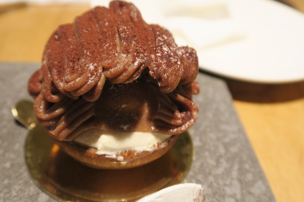 SEASON Cuisine Pâtissiartism：[貴腹下午茶]台北 捷運大直站 SEASON ~天使羽翼X牛角混搭之天使蒙布朗