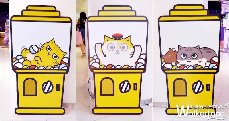 黃阿瑪的後宮生活扭蛋展 高雄場 / WalkerLand窩客島提供 未經許可，不得轉載