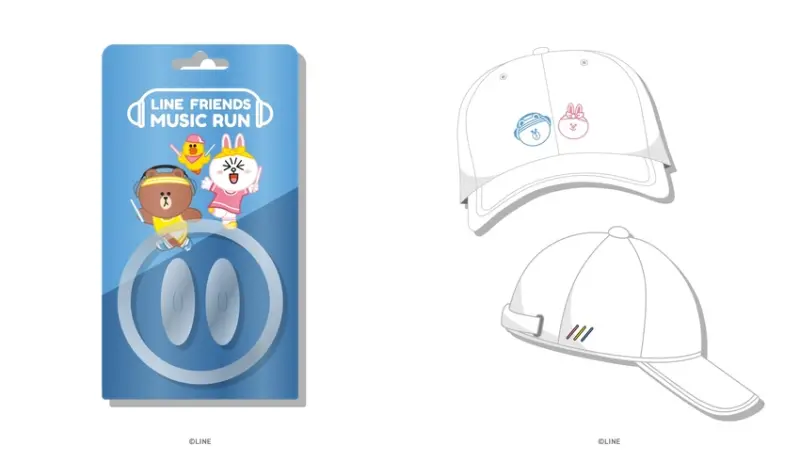 LINE FRIENDS音樂路跑