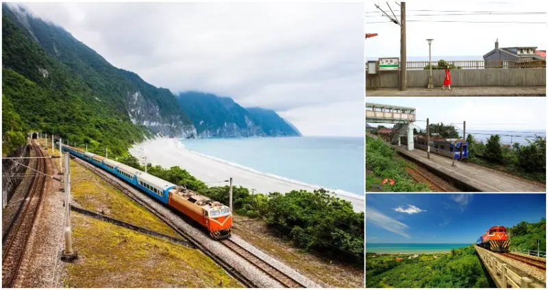 夏天就是要搭火車去看海啊！真的就在台灣的8個臨海車站！實在沒理由不來大拍一回啊！