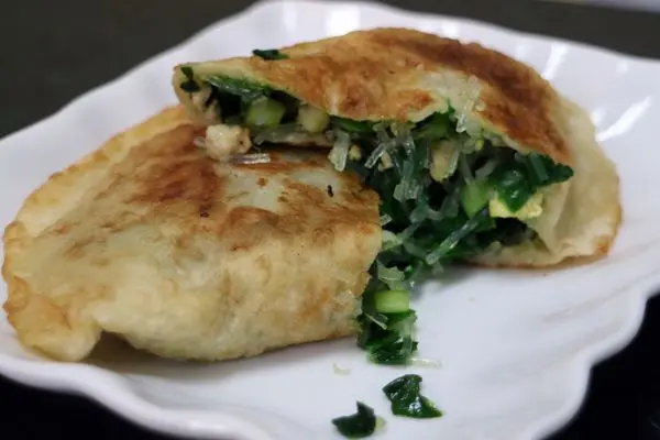 窩客尖尼 曾在 道地蔥油餅