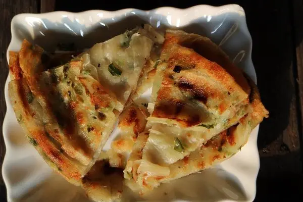 窩客尖尼 曾在 道地蔥油餅