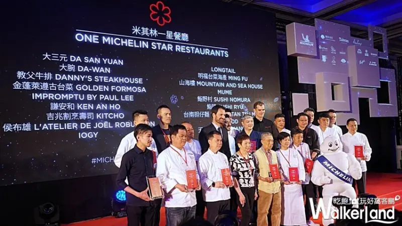 台北2019米其林指南 / WalkerLand窩客島整理提供 未經許可，不得轉載