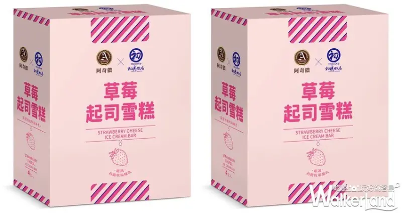 初鹿牧場X阿奇儂 聯名系列冰品 / WalkerLand窩客島整理提供 未經許可，不得轉載