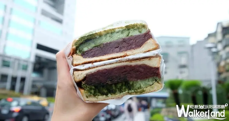 ​​松菸美食芋泥吐司「滿樂鐵板吐司」/ WalkerLand窩客島整理提供 未經許可不可轉載