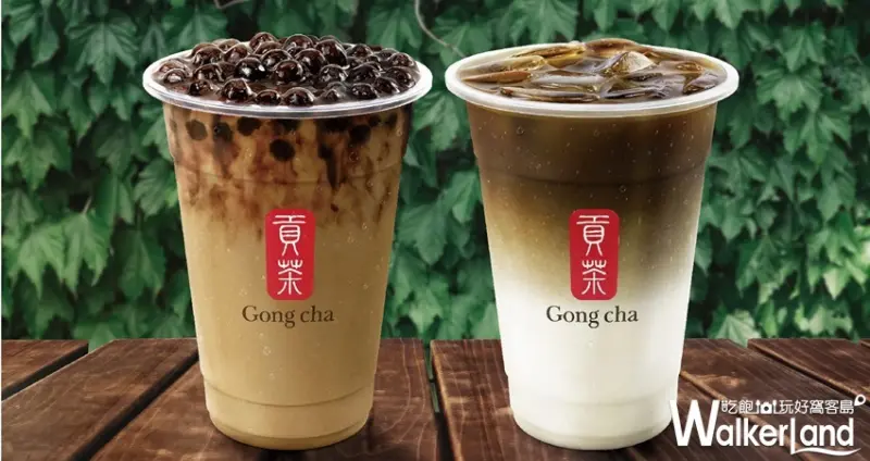 貢茶「巧克力珍珠布丁抹茶拿鐵」 / WalkerLand窩客島整理提供 未經許可不可轉載