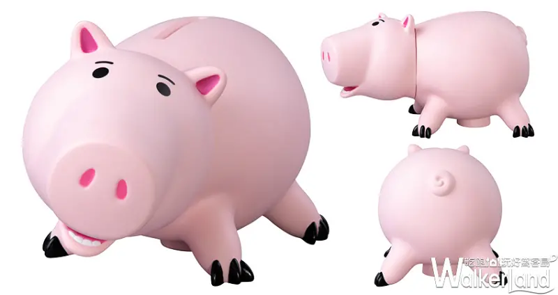 玩具總動員「火腿豬、三眼怪存錢筒」/ WalkerLand窩客島整理提供 未經許可不可轉載