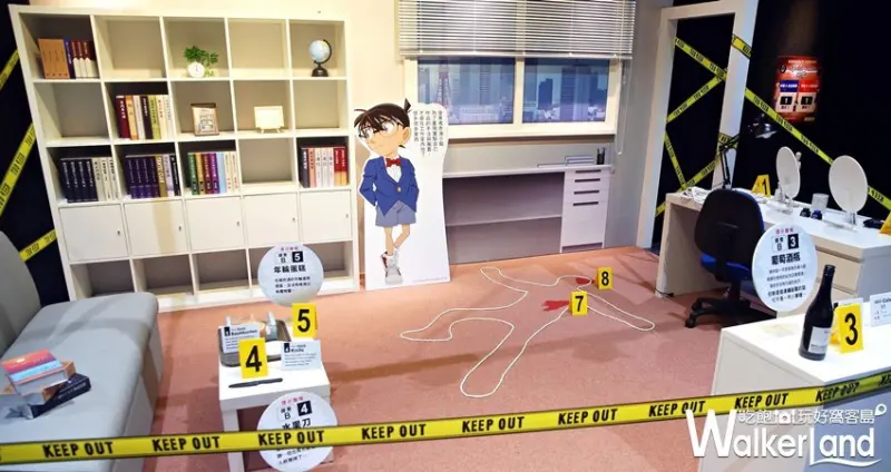 名偵探柯南 科學搜查展 / WalkerLand窩客島整理提供 未經許可，不得轉載