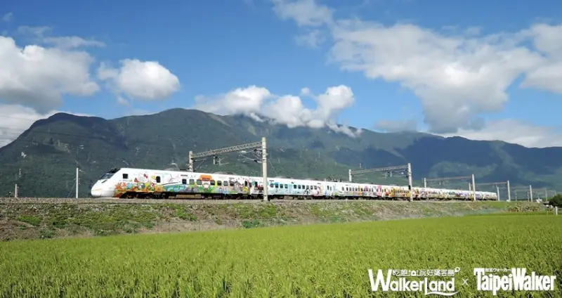 台鐵環島之星「Hello Kitty繽紛列車」 / WalkerLand窩客島整理提供 未經許可不可轉載