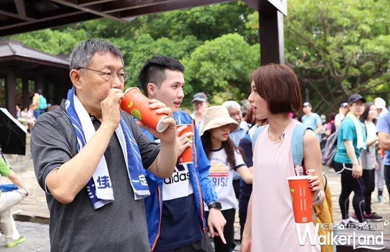 柯文哲市長暢飲北投高記紅茶