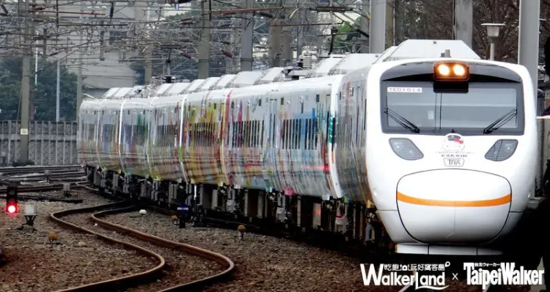 台鐵環島之星「Hello Kitty繽紛列車」 / WalkerLand窩客島整理提供 未經許可不可轉載