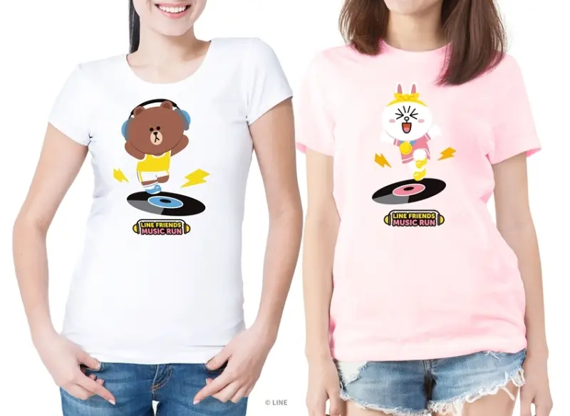 LINE FRIENDS音樂路跑