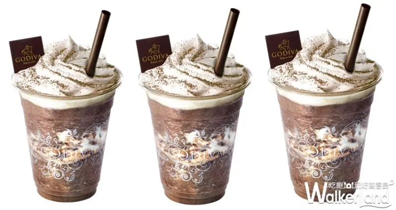 GODIVA錫蘭茶、焙茶巧克力凍飲 / WalkerLand窩客島整理提供 未經許可不可轉載
