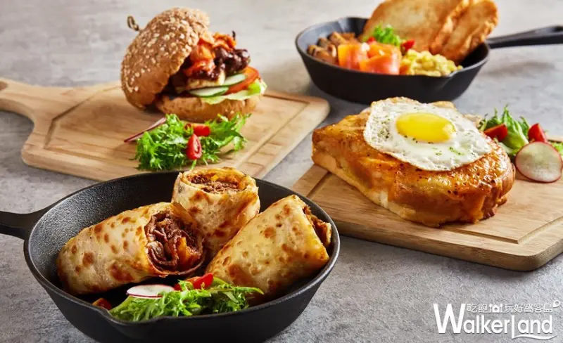 柏克金啤酒餐廳早餐 / WalkerLand窩客島整理提供 未經許可，不得轉載