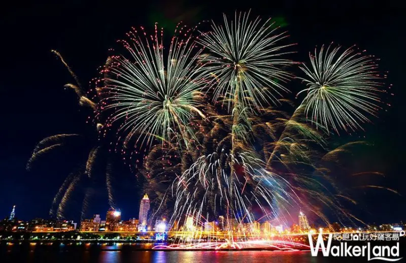 大稻埕煙火「2023大稻埕夏日節」/ WalkerLand窩客島整理提供 未經同意不可轉載