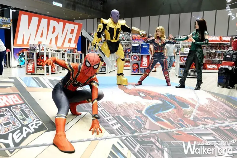 2019漫威80週年期間限定店 / WalkerLand窩客島整理提供 未經許可不可轉載