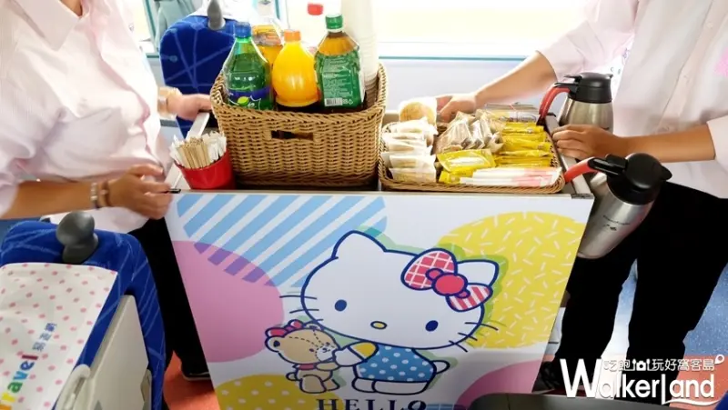 台鐵環島之星「Hello Kitty繽紛列車」 / WalkerLand窩客島整理提供 未經許可不可轉載