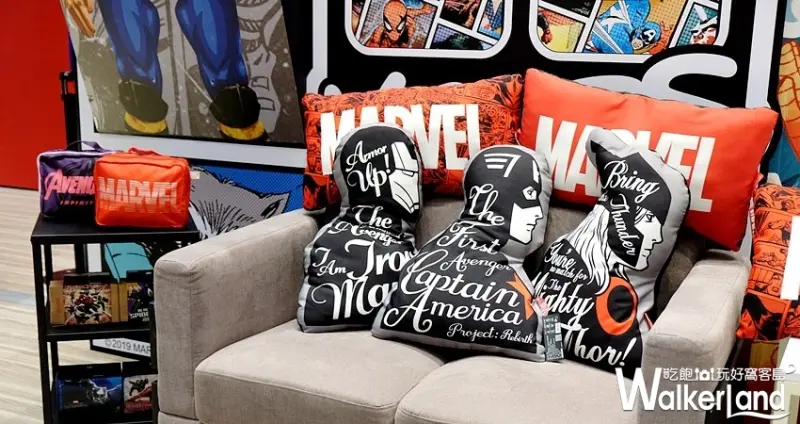 2019漫威80週年期間限定店 / WalkerLand窩客島整理提供 未經許可不可轉載