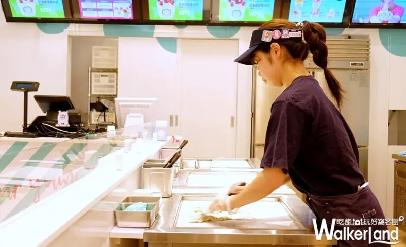 日本捲捲冰「ROLL ICE CREAM FACTORY」 / WalkerLand窩客島整理提供 未經許可不可轉載