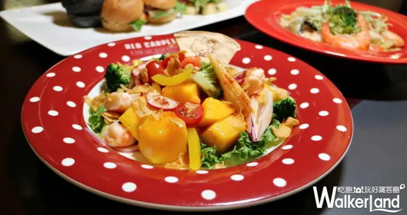 Hello Kitty Red Carpet美式餐廳 / WalkerLand窩客島提供 未經許可，不得轉載