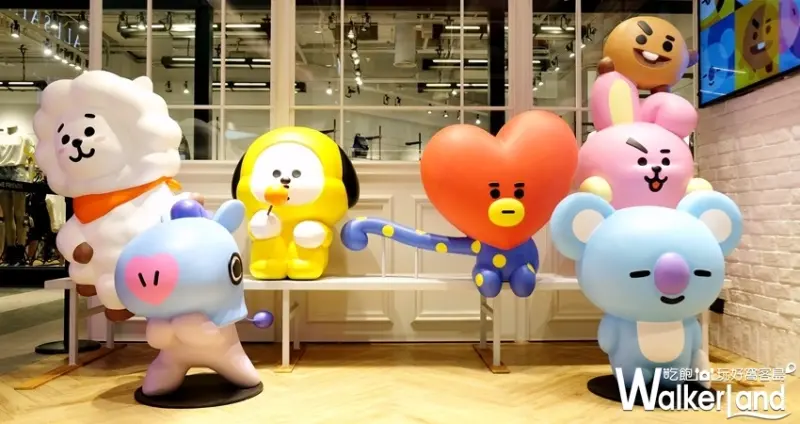 BT21公仔 / WalkerLand窩客島整理提供 未經許可不可轉載