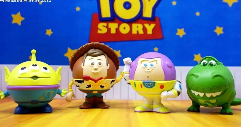 玩具總動員扭蛋-胖胖公仔 / WalkerLand窩客島整理提供 未經許可不可轉載