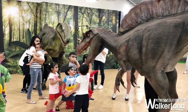 恐龍氣墊嘉年華 / WalkerLand窩客島整理提供 未經許可，不得轉載