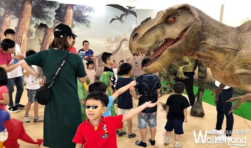 恐龍氣墊嘉年華 / WalkerLand窩客島整理提供 未經許可，不得轉載