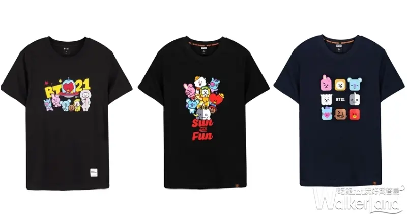 LINE FRIENDS夏日快閃店 / WalkerLand窩客島整理提供 未經許可不可轉載